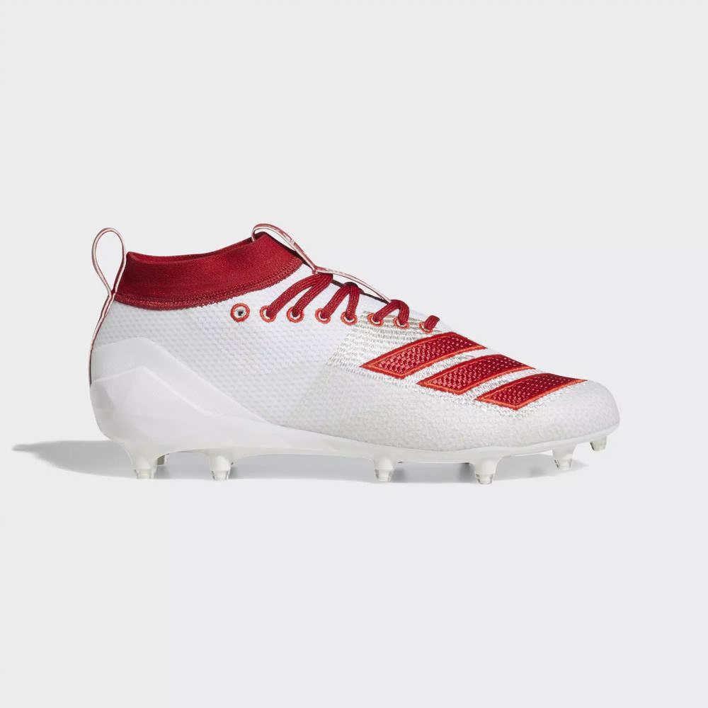 Adidas Adizero 8.0 Tacos de Futbol Blancos Para Hombre (MX-41138)
